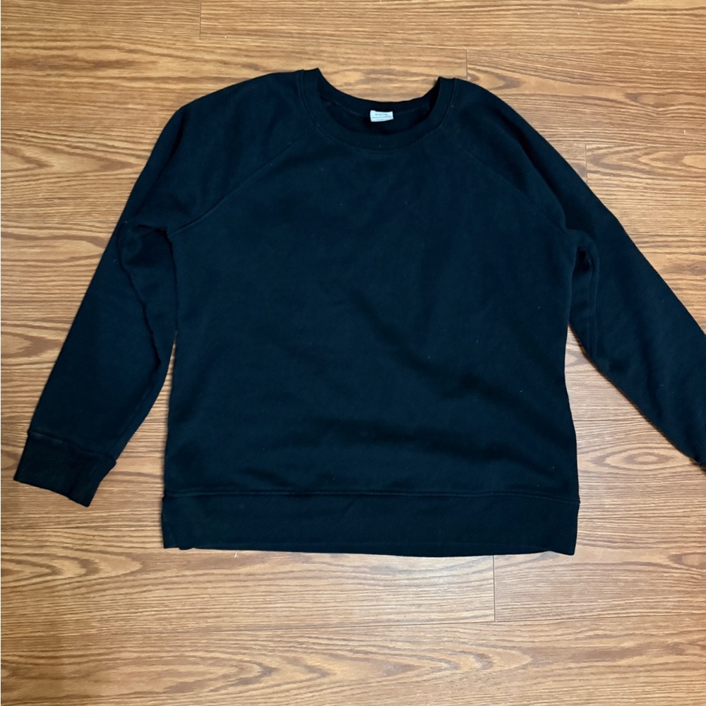 Women’s Classic Black Crewneck  Sweater Jesus Is My Homeboy Large L